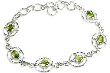 SKU 14532 - a Peridot bracelets Jewelry Design image