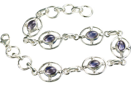 SKU 14533 - a Iolite bracelets Jewelry Design image