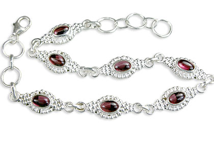 SKU 14575 - a Garnet bracelets Jewelry Design image