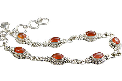 SKU 14576 - a Carnelian bracelets Jewelry Design image