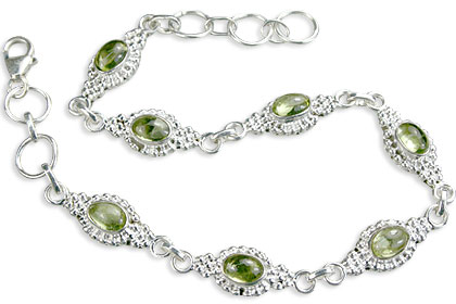 SKU 14579 - a Peridot bracelets Jewelry Design image