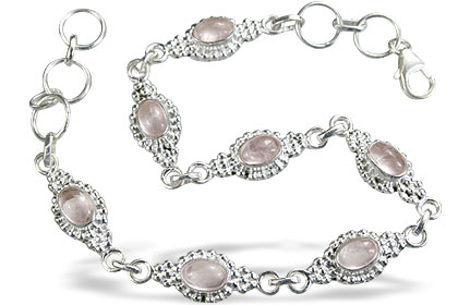 SKU 14581 - a Rose quartz bracelets Jewelry Design image