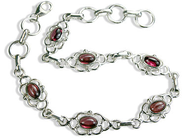 SKU 14589 - a Garnet bracelets Jewelry Design image