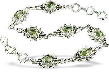 SKU 14598 - a Peridot bracelets Jewelry Design image