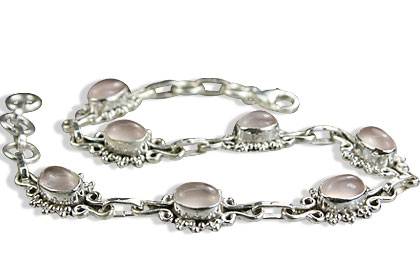 SKU 14602 - a Rose quartz bracelets Jewelry Design image
