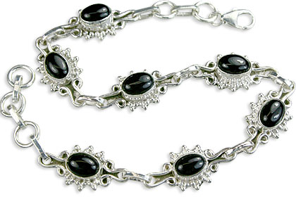 SKU 14606 - a Black Onyx bracelets Jewelry Design image