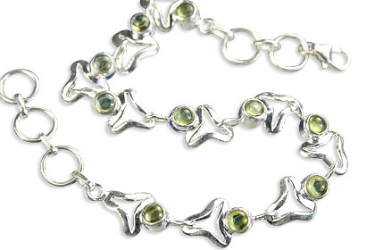 SKU 14614 - a Peridot bracelets Jewelry Design image