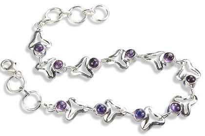 SKU 14617 - a Amethyst bracelets Jewelry Design image