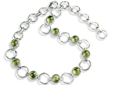 SKU 14629 - a Peridot bracelets Jewelry Design image
