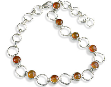 SKU 14631 - a Carnelian bracelets Jewelry Design image