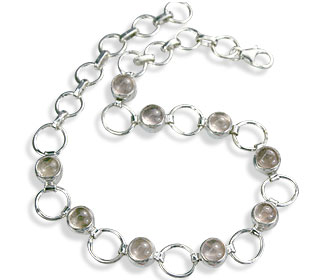 SKU 14634 - a Rose quartz bracelets Jewelry Design image