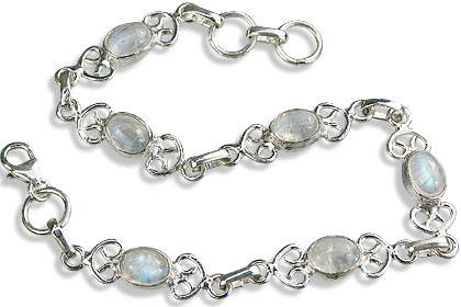 SKU 14636 - a Moonstone bracelets Jewelry Design image