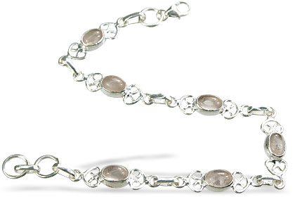 SKU 14643 - a Rose quartz bracelets Jewelry Design image