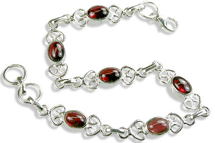 SKU 14644 - a Garnet bracelets Jewelry Design image