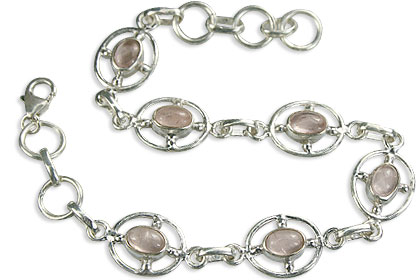 SKU 14646 - a Rose quartz bracelets Jewelry Design image