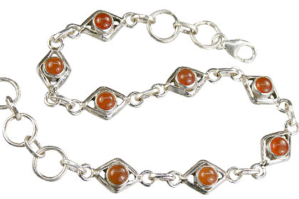 SKU 14654 - a Carnelian bracelets Jewelry Design image