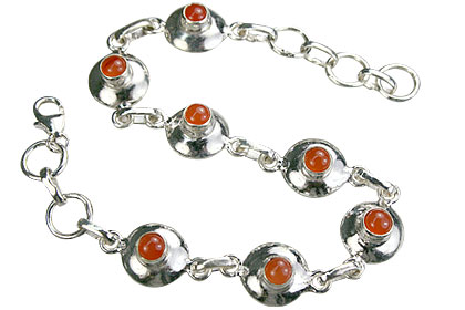 SKU 14655 - a Carnelian bracelets Jewelry Design image