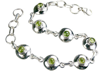 SKU 14656 - a Peridot bracelets Jewelry Design image