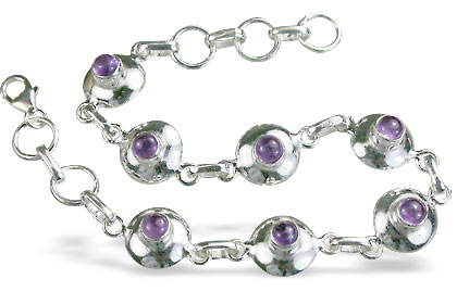SKU 14657 - a Amethyst bracelets Jewelry Design image