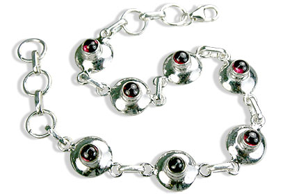 SKU 14662 - a Garnet bracelets Jewelry Design image