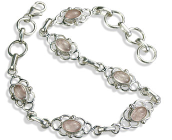 SKU 14666 - a Rose quartz bracelets Jewelry Design image