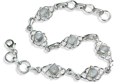 SKU 14671 - a Moonstone bracelets Jewelry Design image