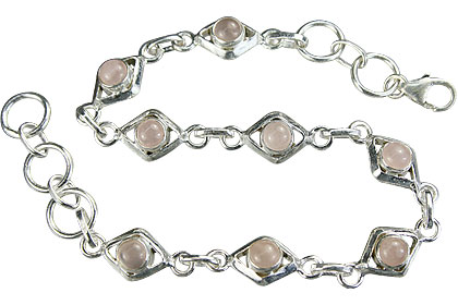 SKU 14782 - a Rose quartz bracelets Jewelry Design image