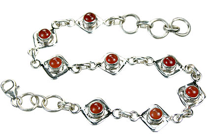 SKU 14785 - a Carnelian bracelets Jewelry Design image