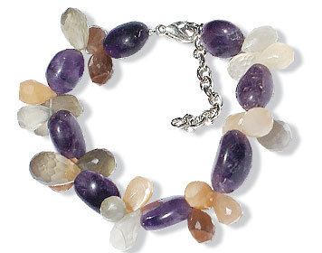 SKU 14916 - a Moonstone bracelets Jewelry Design image