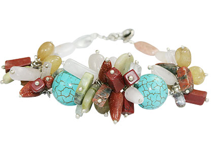 SKU 14959 - a Multi-stone bracelets Jewelry Design image