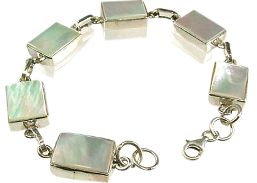 SKU 1557 - a Mother-of-pearl Bracelets Jewelry Design image