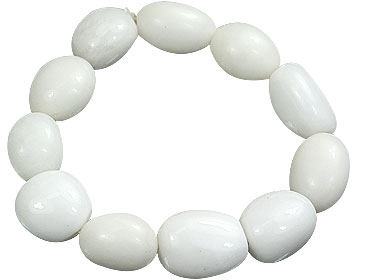 SKU 15656 - a Snow Quartz Bracelets Jewelry Design image