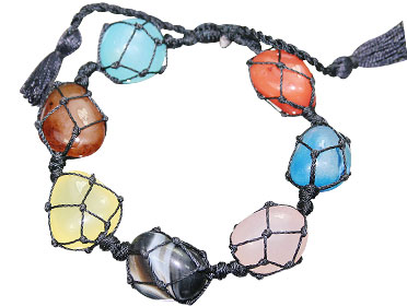 SKU 15658 - a Multi-stone Bracelets Jewelry Design image
