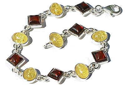SKU 15791 - a Amber Bracelets Jewelry Design image