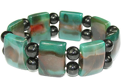 SKU 16063 - a Multi-stone Bracelets Jewelry Design image