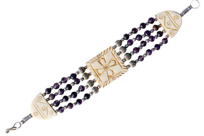 SKU 16075 - a Multi-stone Bracelets Jewelry Design image