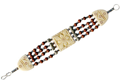 SKU 16083 - a Bone Bracelets Jewelry Design image