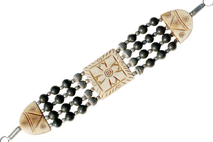 SKU 16085 - a Bone Bracelets Jewelry Design image