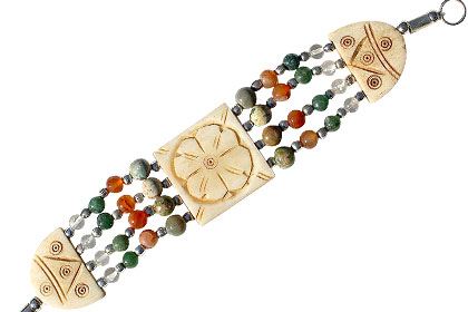 SKU 16087 - a Multi-stone Bracelets Jewelry Design image