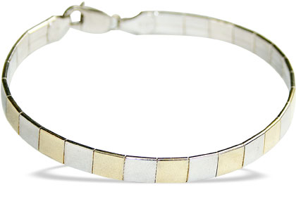 SKU 16201 - a silver Bracelets Jewelry Design image