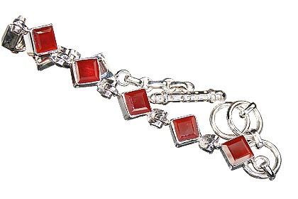 SKU 16203 - a Carnelian bracelets Jewelry Design image