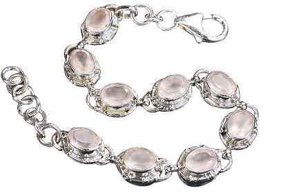 SKU 16210 - a Rose quartz bracelets Jewelry Design image