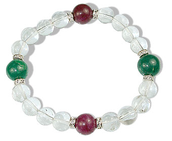 SKU 16389 - a Multi-stone bracelets Jewelry Design image