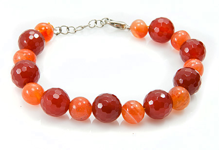 SKU 17371 - a Carnelian Bracelets Jewelry Design image