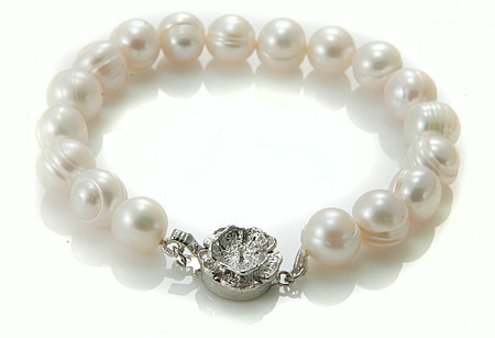 SKU 17376 - a Pearl Bracelets Jewelry Design image