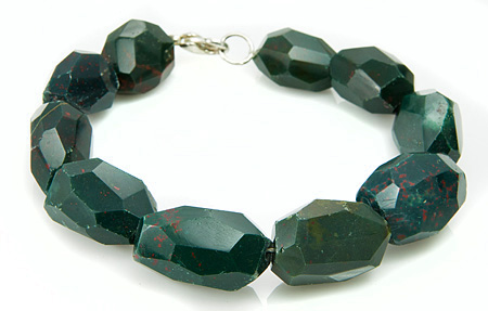 SKU 17403 - a Bloodstone Bracelets Jewelry Design image