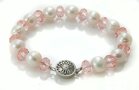 SKU 17501 - a Pearl Bracelets Jewelry Design image
