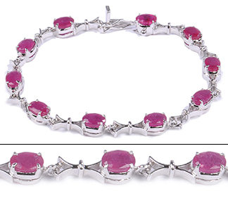 SKU 18275 - a Ruby Bracelets Jewelry Design image