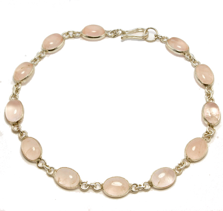 SKU 18772 - a Rose quartz Bracelets Jewelry Design image