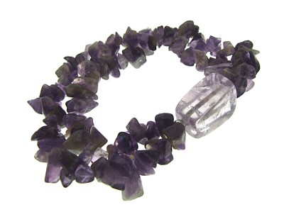 SKU 3050 - a Amethyst Bracelets Jewelry Design image